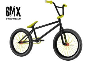 yellow and black bmx