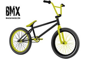 yellow and black bmx