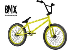 yellow and black bmx