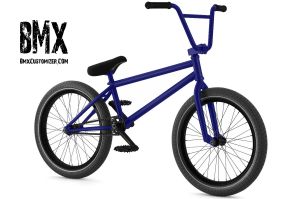 bmx black and blue