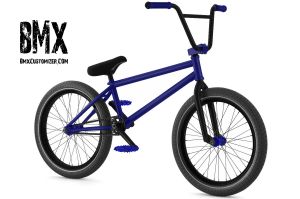 dark blue bmx