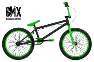 bmx black and green