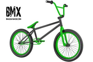 mint green bmx bike