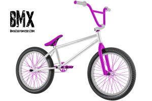 Pink and white online bmx bikes