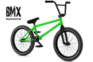 bmx green bike