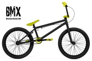 yellow and black bmx