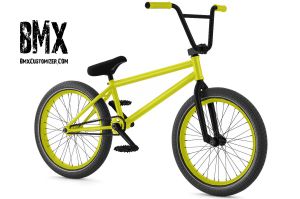 black and yellow bmx bike