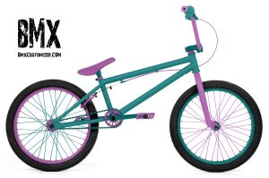 Blue And Pink BMX Bikes