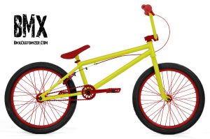 se bike red and yellow