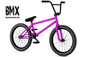 Purple And Black BMX Bikes